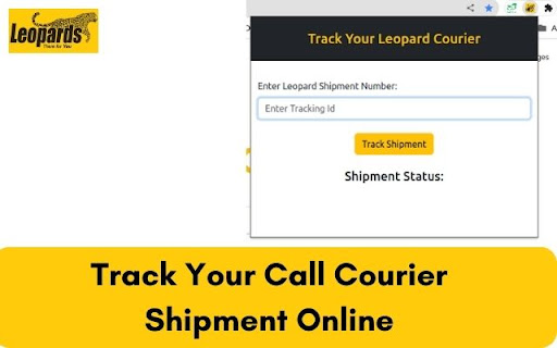 Leopard Tracking Track Your Shipment Online  from Chrome web store to be run with OffiDocs Chromium online