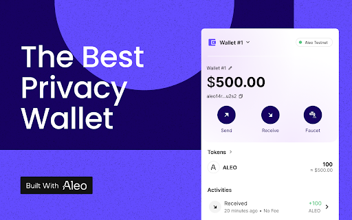 Leo Wallet  from Chrome web store to be run with OffiDocs Chromium online