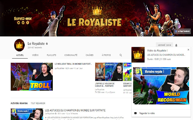 Le Royaliste از فروشگاه وب Chrome با OffiDocs Chromium به صورت آنلاین اجرا می شود