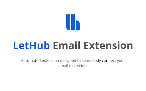 LetHub Email Extension  from Chrome web store to be run with OffiDocs Chromium online