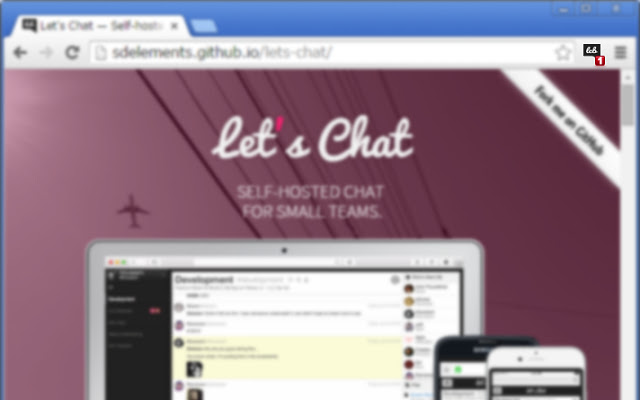 Lets Chat Notifier  from Chrome web store to be run with OffiDocs Chromium online