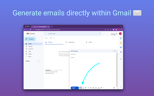 Letterbot AI  from Chrome web store to be run with OffiDocs Chromium online