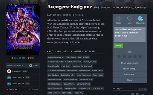 Letterboxd Watchlist Notes  from Chrome web store to be run with OffiDocs Chromium online