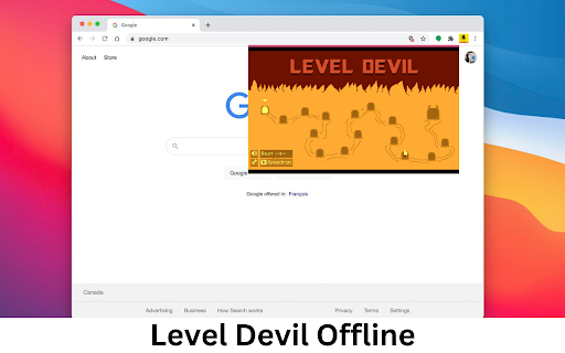Level Devil Offline  from Chrome web store to be run with OffiDocs Chromium online
