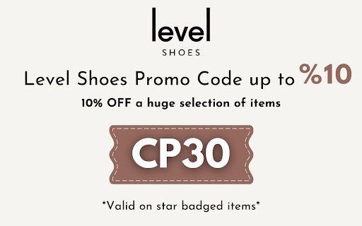 كود خصم ليفل شوز Level Shoes السعودية  from Chrome web store to be run with OffiDocs Chromium online