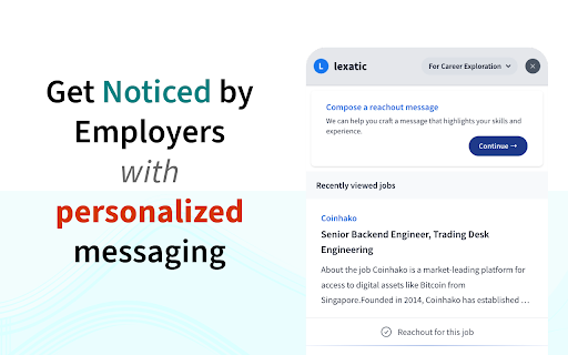 Lexatic Enable your team with Generative AI  from Chrome web store to be run with OffiDocs Chromium online