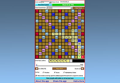 Lexifind Scrabble Helper FREE Version  from Chrome web store to be run with OffiDocs Chromium online