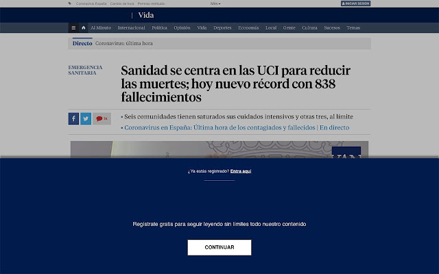 Liberador periodicos España  from Chrome web store to be run with OffiDocs Chromium online