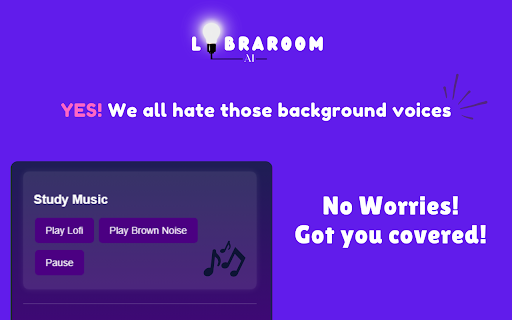 Libraroom AI: Your Study Space  from Chrome web store to be run with OffiDocs Chromium online