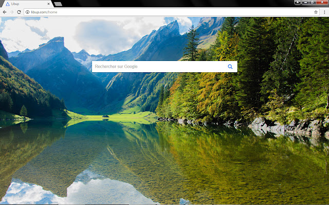 Libup Chrome 웹 스토어의 아름답고 실용적인 시작 페이지가 OffiDocs Chromium 온라인과 함께 실행됩니다.
