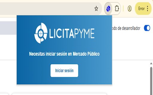 LICITAPYME  from Chrome web store to be run with OffiDocs Chromium online