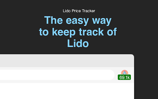Lido Price Tracker  from Chrome web store to be run with OffiDocs Chromium online