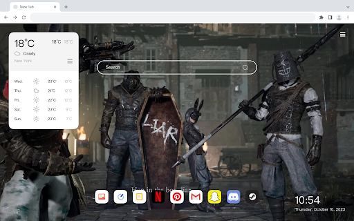 Lies Of P Wallpaper HD HomePage  from Chrome web store to be run with OffiDocs Chromium online