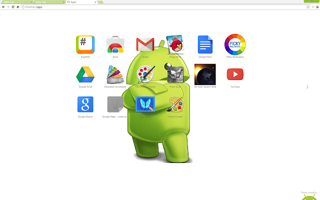 Light Android  from Chrome web store to be run with OffiDocs Chromium online