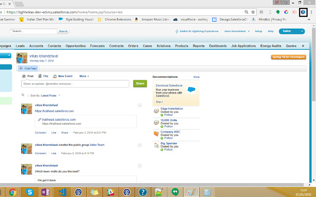 Lightning Mode Switcher  from Chrome web store to be run with OffiDocs Chromium online