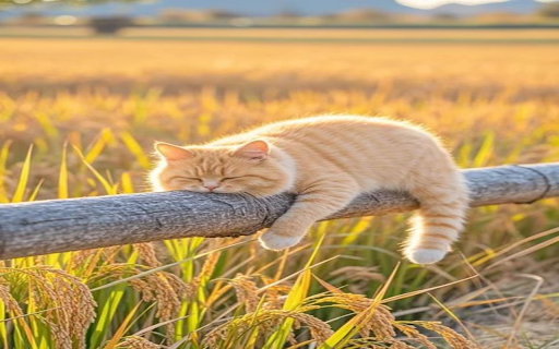 Light orange tabby cat wallpaper  from Chrome web store to be run with OffiDocs Chromium online