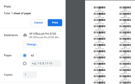 Lightspeed Printer Suska.co  from Chrome web store to be run with OffiDocs Chromium online