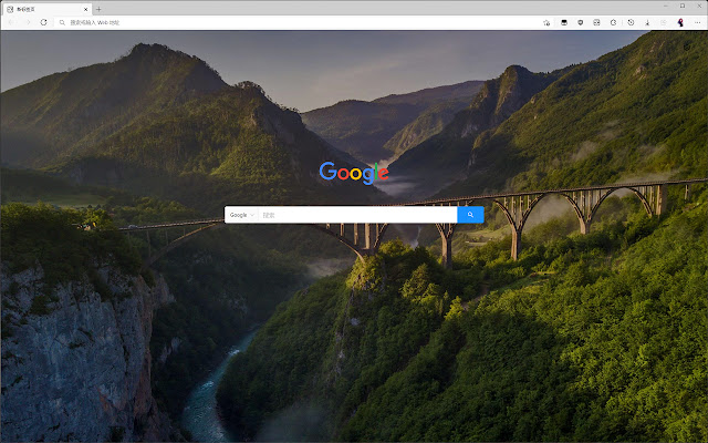 Light Tab Page  from Chrome web store to be run with OffiDocs Chromium online