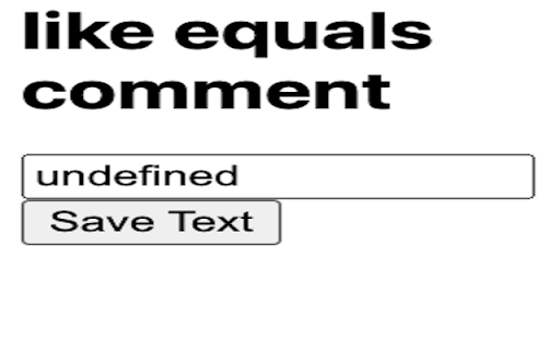 Like = Comment  from Chrome web store to be run with OffiDocs Chromium online