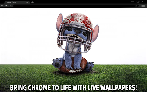 Lilo  Stitch Super Bowl Live Wallpaper  from Chrome web store to be run with OffiDocs Chromium online