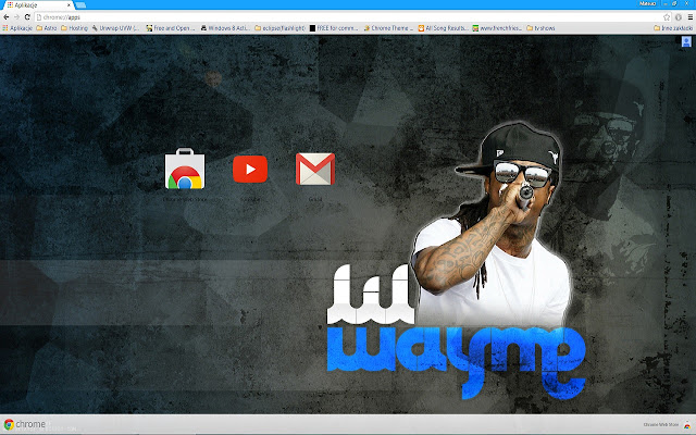 Lil Wayne Theme  from Chrome web store to be run with OffiDocs Chromium online