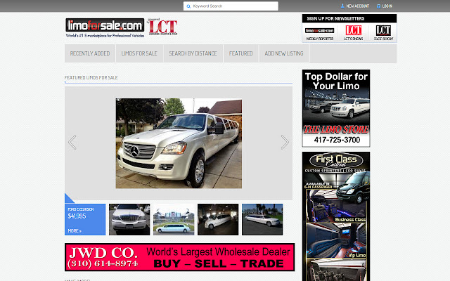 LimoForSale Limo Classifieds  from Chrome web store to be run with OffiDocs Chromium online