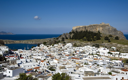 Lindos Village  from Chrome web store to be run with OffiDocs Chromium online