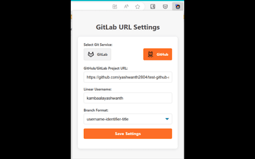 Linear Lab Linker  from Chrome web store to be run with OffiDocs Chromium online