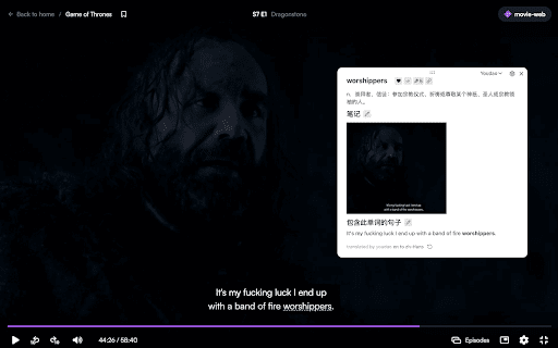 lingo link  from Chrome web store to be run with OffiDocs Chromium online