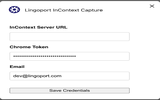 Lingoport InContext Capture  from Chrome web store to be run with OffiDocs Chromium online
