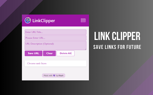 Link Clipper  from Chrome web store to be run with OffiDocs Chromium online