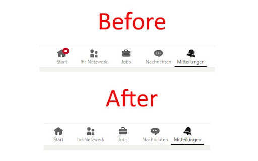 Linkedin Feed Notification Remover  from Chrome web store to be run with OffiDocs Chromium online