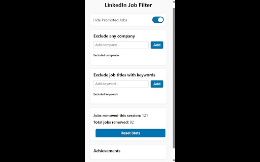 LinkedIn Job Cleaner  from Chrome web store to be run with OffiDocs Chromium online