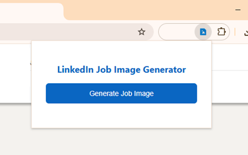 LinkedIn Job Image Generator  from Chrome web store to be run with OffiDocs Chromium online