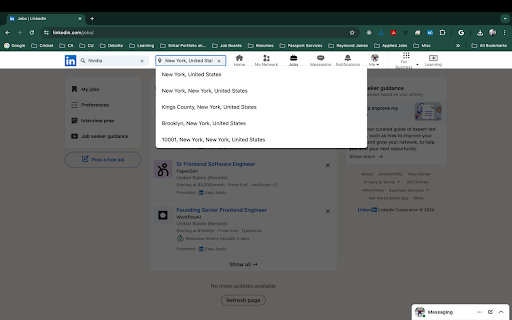 LinkedIn Search Clear  from Chrome web store to be run with OffiDocs Chromium online
