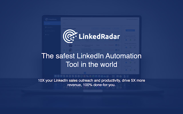 LinkedRadar LinkedIn Auto Connect Tool  from Chrome web store to be run with OffiDocs Chromium online
