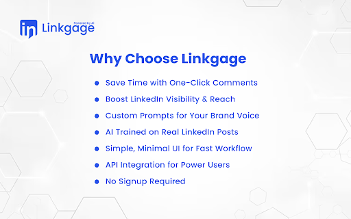 Linkgage Ai from Chrome web store to be run with OffiDocs Chromium online Linkgage Ai from Chrome web store to be run with OffiDocs Chromium online
