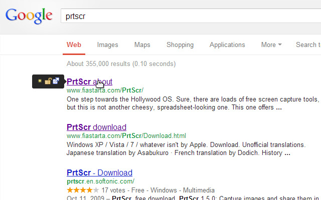 Link Icon  from Chrome web store to be run with OffiDocs Chromium online