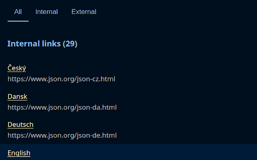 Link List  from Chrome web store to be run with OffiDocs Chromium online