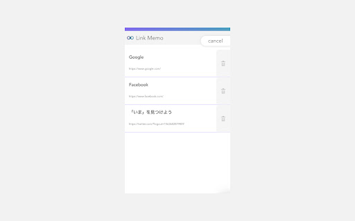 LinkMemo Simplest Read Later from Chrome web store to be run with OffiDocs Chromium online LinkMemo Simplest Read Later from Chrome web store to be run with OffiDocs Chromium online