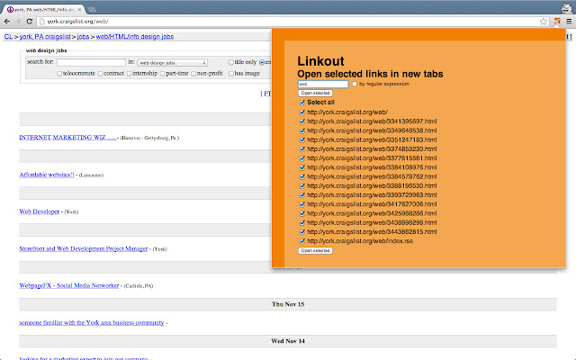 Linkout  from Chrome web store to be run with OffiDocs Chromium online