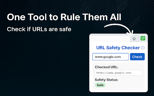Link Safety Checker  from Chrome web store to be run with OffiDocs Chromium online