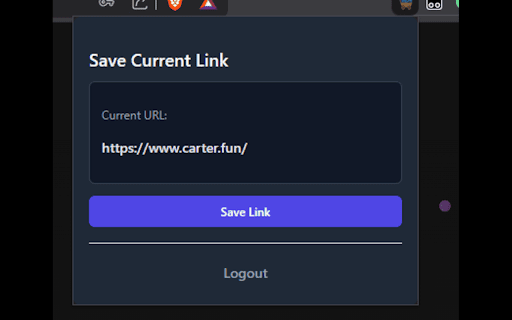 Link Saver Extension  from Chrome web store to be run with OffiDocs Chromium online