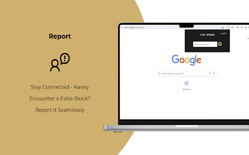 Link Shield  from Chrome web store to be run with OffiDocs Chromium online
