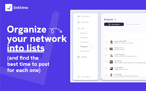 linktime: Get strong link in no time on LinkedIn  from Chrome web store to be run with OffiDocs Chromium online