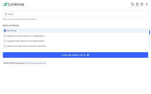 Linktiva from Chrome web store to be run with OffiDocs Chromium online Linktiva from Chrome web store to be run with OffiDocs Chromium online