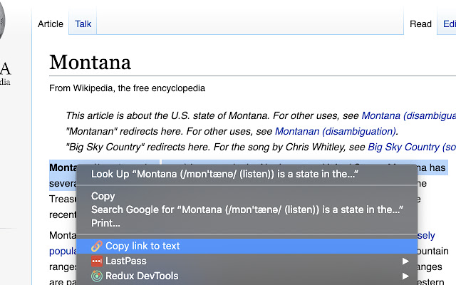 Link To Text  from Chrome web store to be run with OffiDocs Chromium online
