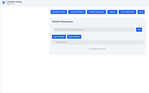 Linkumori (URLs Cleaner)  from Chrome web store to be run with OffiDocs Chromium online