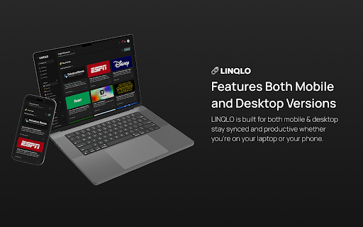 LINQLO  from Chrome web store to be run with OffiDocs Chromium online