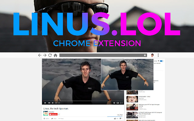 Linus.lol  from Chrome web store to be run with OffiDocs Chromium online